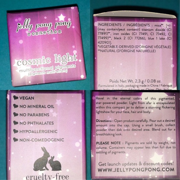 Cosmic Light Multifunctional Eye Pigment, "Pulsar", Icy Light Blue❄️ - Picture 7 of 8